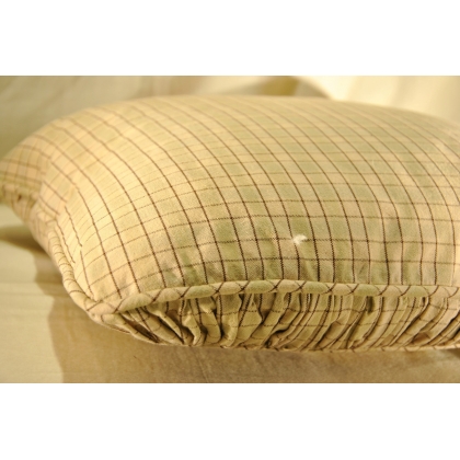 Square cushion made from antique tapestry at  Moinat SA  - Antiques and home décor