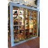 "VIREVOLTE" bookcase in lacquered wood at Moinat SA – Antiques and home décor