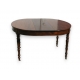 Oval dining table, with one 35