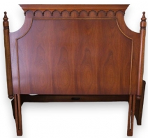 The head of the bed, Regency, mahogany.