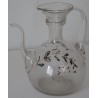 Decanter, made of blown and enamelled glass. From  Moinat SA  - Antiques and home décor