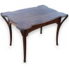  Table 1900, style Majorelle en noyer sur  Moinat SA  - Antiquités décoration