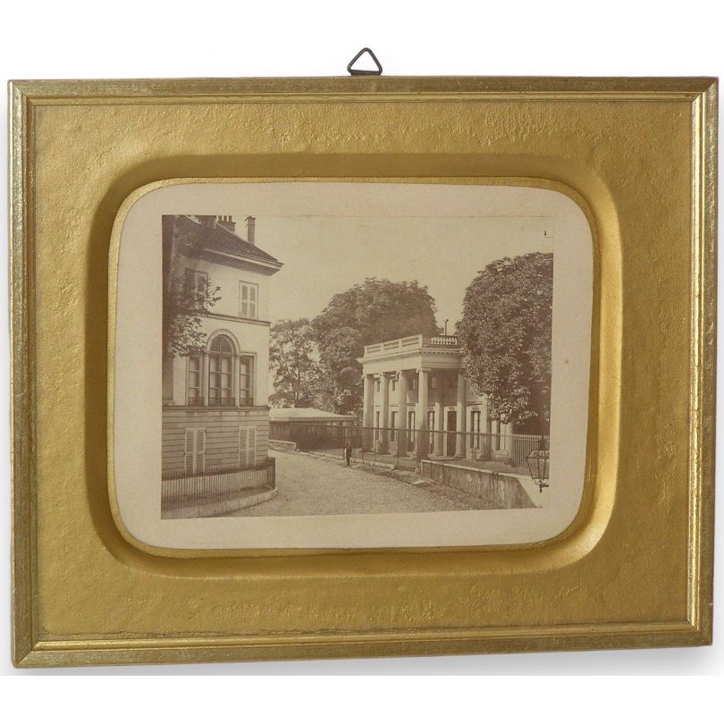 Photograph of the "Palais Eynard" in a frame at  Moinat SA  - Antiques and home décor