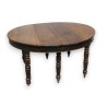  Table de salle à manger ovale à 6 pieds ronds. sur  Moinat SA  - Antiquités décoration