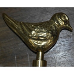 ‘Bird’ tap in polished brass at  Moinat SA  - Antiques and home décor