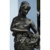  Statue "Argence" en fonte patine vieux sur  Moinat SA  - Antiquités décoration