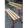 "Touraine" bench in cast aluminium at  Moinat SA  - Antiques and home décor