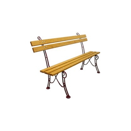"Touraine" bench in cast aluminium at  Moinat SA  - Antiques and home décor