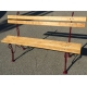 Banc "Touraine" en fonte d'aluminium