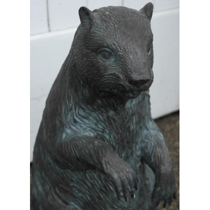 Castor en bronze