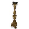 Carved, gilded wooden candlestick by Moinat SA – Antiques and home décor