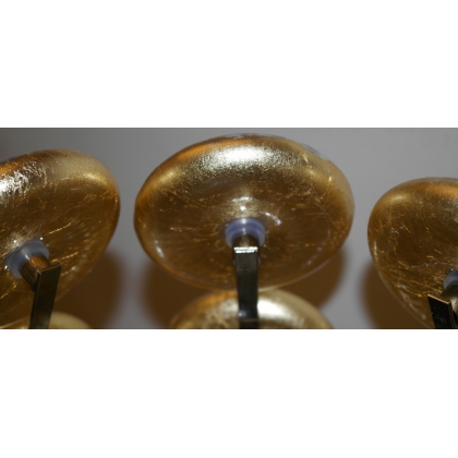 "Star" table lamp in gold-coloured crystal at  Moinat SA  - Antiques and home décor