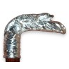  Canne avec pommeau argenté "Lézard" sur  Moinat SA  - Antiquités décoration