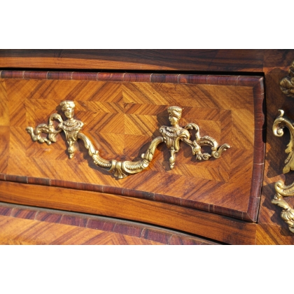  Commode style Régence en palissandre et sur  Moinat SA  - Antiquités décoration