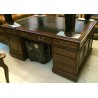  Bureau partner double-face en acajou, sur  Moinat SA  - Antiquités décoration