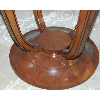  Guéridon rond Art Déco "Loda" en sur  Moinat SA  - Antiquités décoration