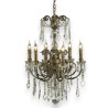 "Grasse" 6-light iron candlestick at Moinat SA – Antiques and home décor