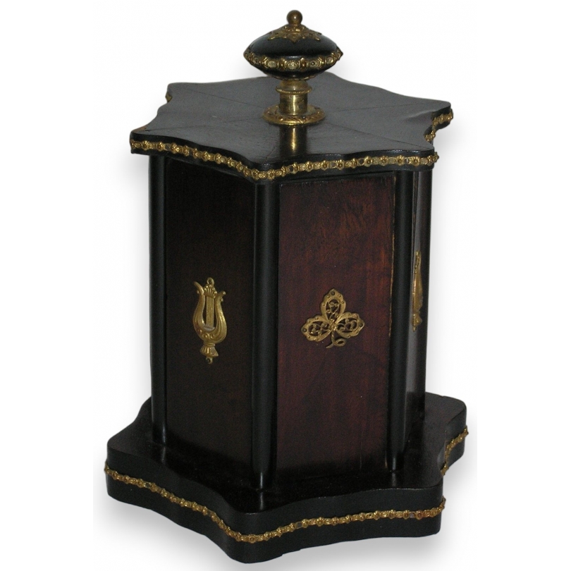 Porte-cigares Napoléon III hexagonal