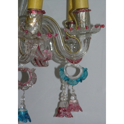 6-light Murano chandelier from Moinat SA – Antiques and home décor