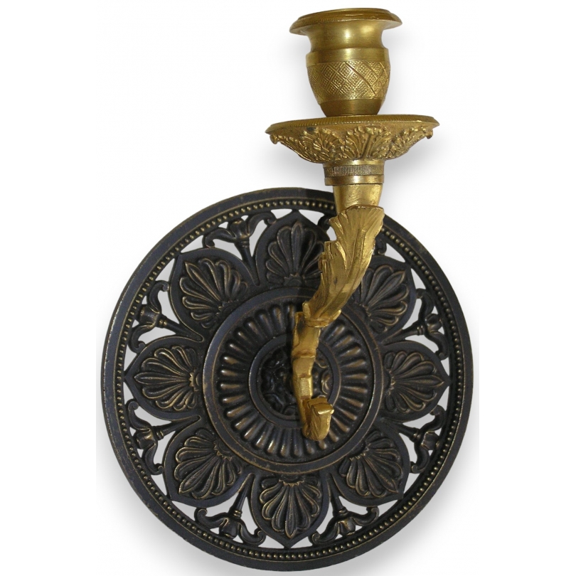  Applique Empire à 1 lumière en bronze sur  Moinat SA  - Antiquités décoration