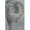 Cut crystal ball on a pedestal by  Moinat SA  - Antiques and decorative items