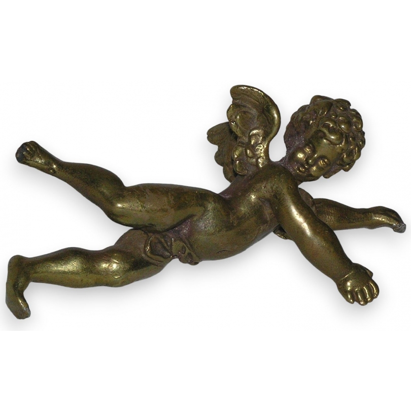  Sculpture en bronze doré "Ange" sur  Moinat SA  - Antiquités décoration