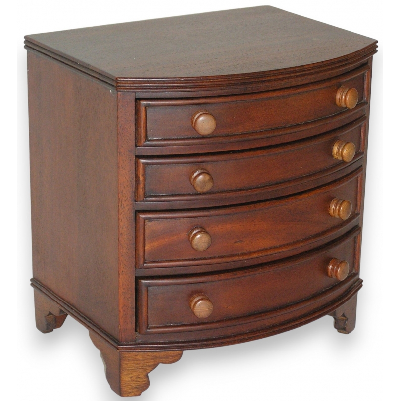 Commode miniature avec 4 tiroirs en