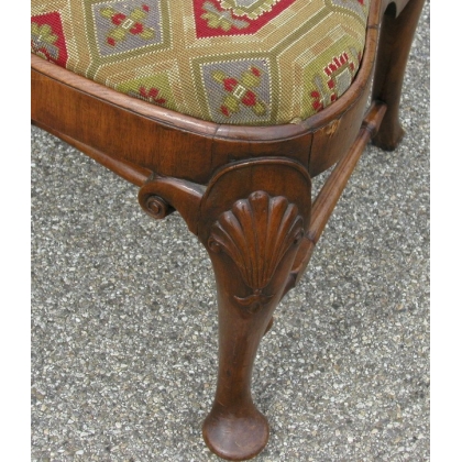 Chair with upholstered seat. From  Moinat SA  - Antiques and home décor
