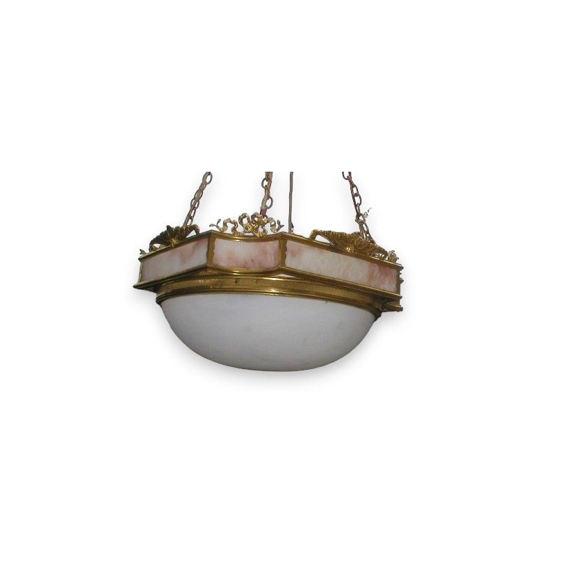 Lampe de plafond style Louis XV.
