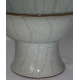 Coupe à offrande craquelée en porcelaine