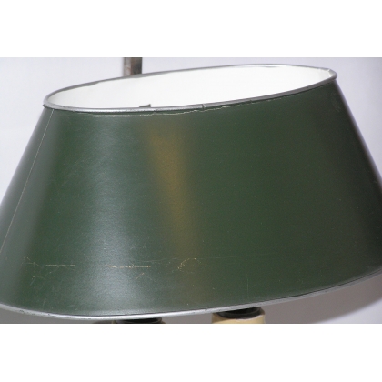 Lampe bouillotte à deux lumières en sur  Moinat SA  - Antiquités décoration