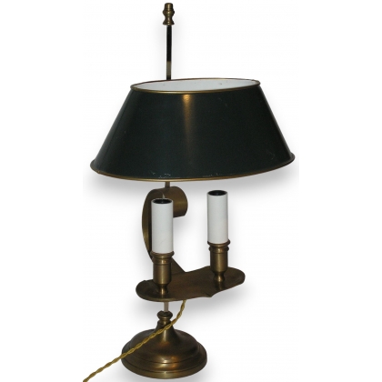 Two-light hot-water-bottle lamp by Moinat SA – Antiques and home décor