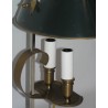  Lampe bouillotte à deux lumières en sur  Moinat SA  - Antiquités décoration