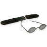 A pair of steel spectacles with a case at Moinat SA – Antiques and home décor