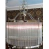 "Caglio" round nickel pendant light at Moinat SA – Antiques and home décor