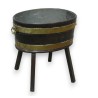 Brass-rimmed wine cooler. at  Moinat SA  - Antiques and home décor