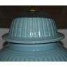  Lampe "Yantai" en porcelaine bleue avec sur  Moinat SA  - Antiquités décoration