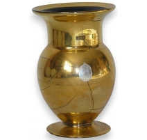 Vase suisse de St-Prex, en verre doré