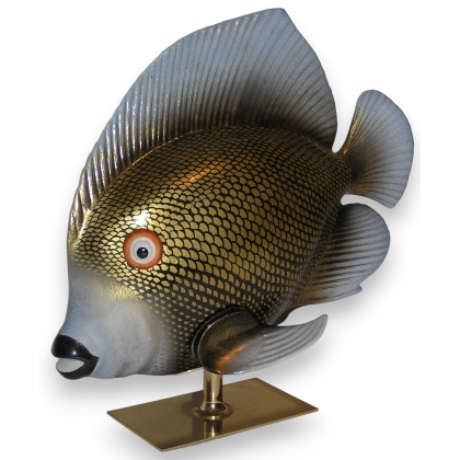 Sculpture italienne \"Poisson\" en