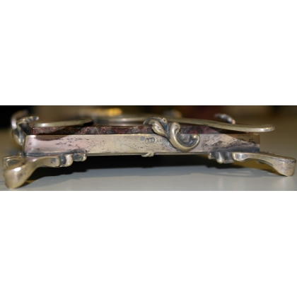 Russian table menu holder by Fabergé at  Moinat SA  - Antiques and home décor