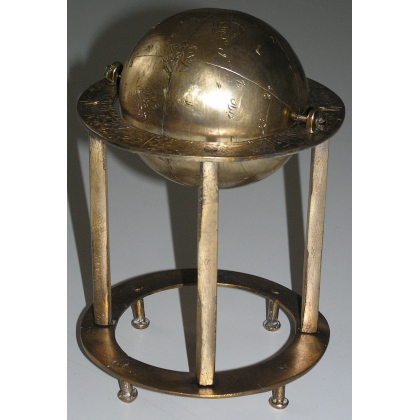 Iranian bronze armillary sphere at  Moinat SA  - Antiques and decorative items