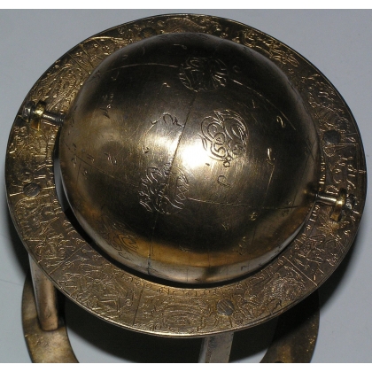 Iranian bronze armillary sphere at  Moinat SA  - Antiques and decorative items