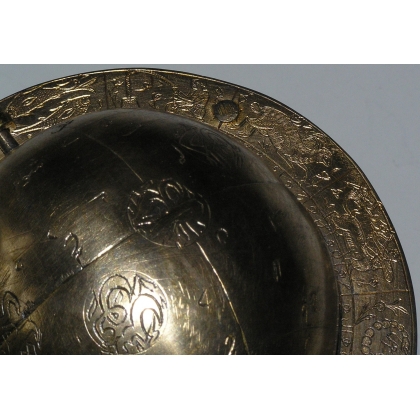 Iranian bronze armillary sphere at  Moinat SA  - Antiques and decorative items