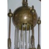 Lustre 1925 français, en cristal et