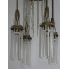 Lustre 1925 français, en cristal et