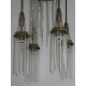Lustre 1925 français, en cristal et