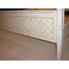Painted wooden four-poster bed at Moinat SA – Antiques and home décor