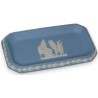  Vide-poche bleu rectangulaire, Wedgwood sur  Moinat SA  - Antiquités décoration