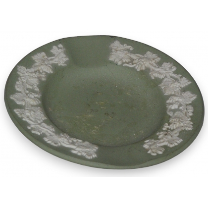 Cendrier vert anglais rond, Wedgwood