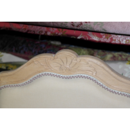 Regency-style armchair in unfinished wood, listed on  Moinat SA  - Antiques and home décor